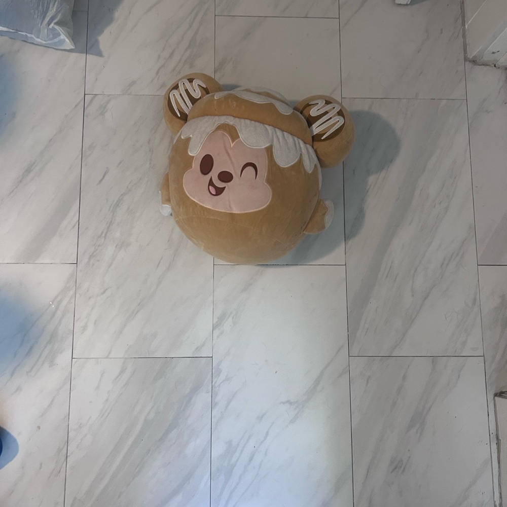Squishmallows Brown and White Sloth Stuffed Animal